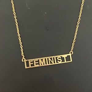 New feminist necklace